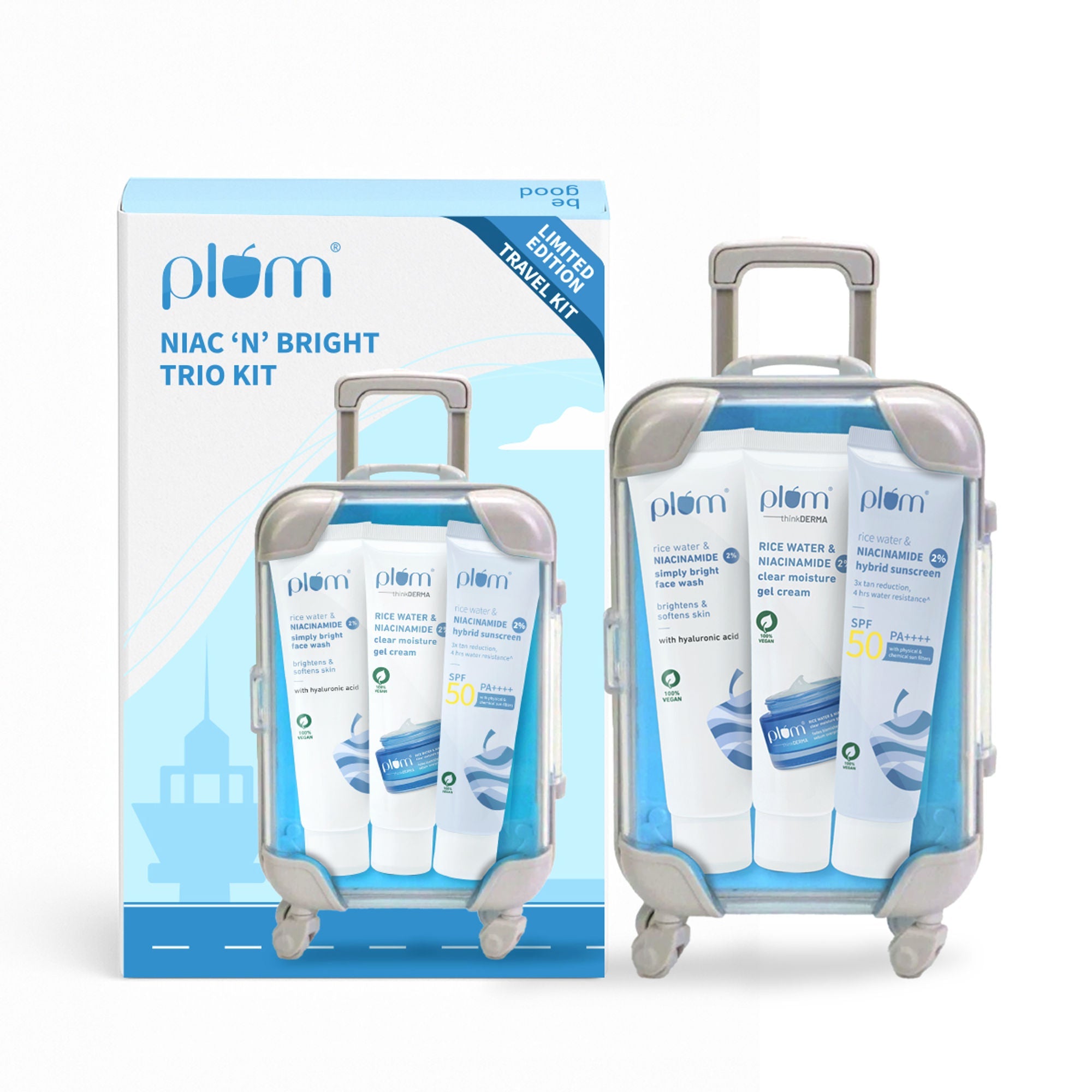 Plum Niac N Bright Trio Kit | Grocsy