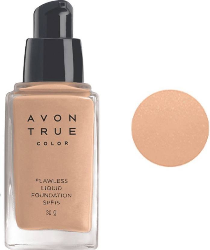 Avon True Color Flawless Liquid Foundation Porcelain | Grocsy