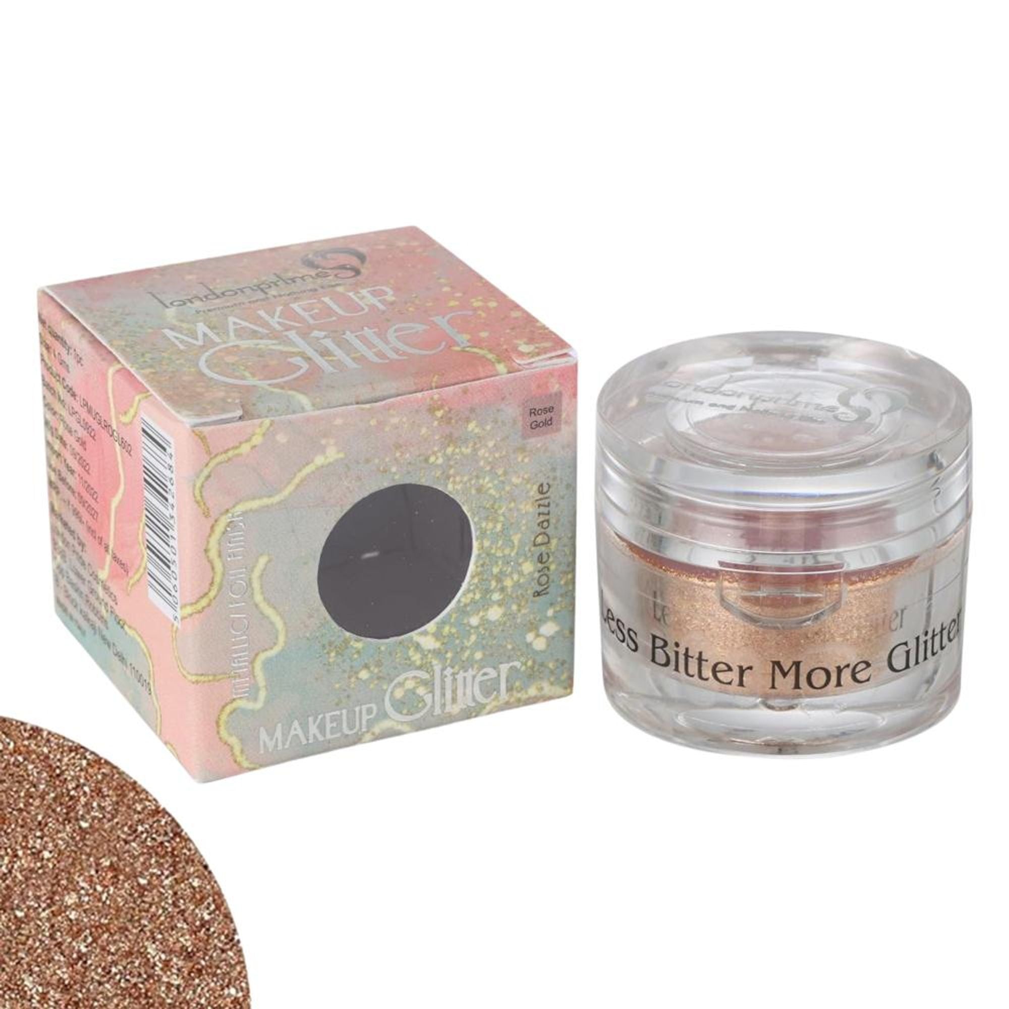 London Prime Makeup Glitter - Rose Gold | Grocsy