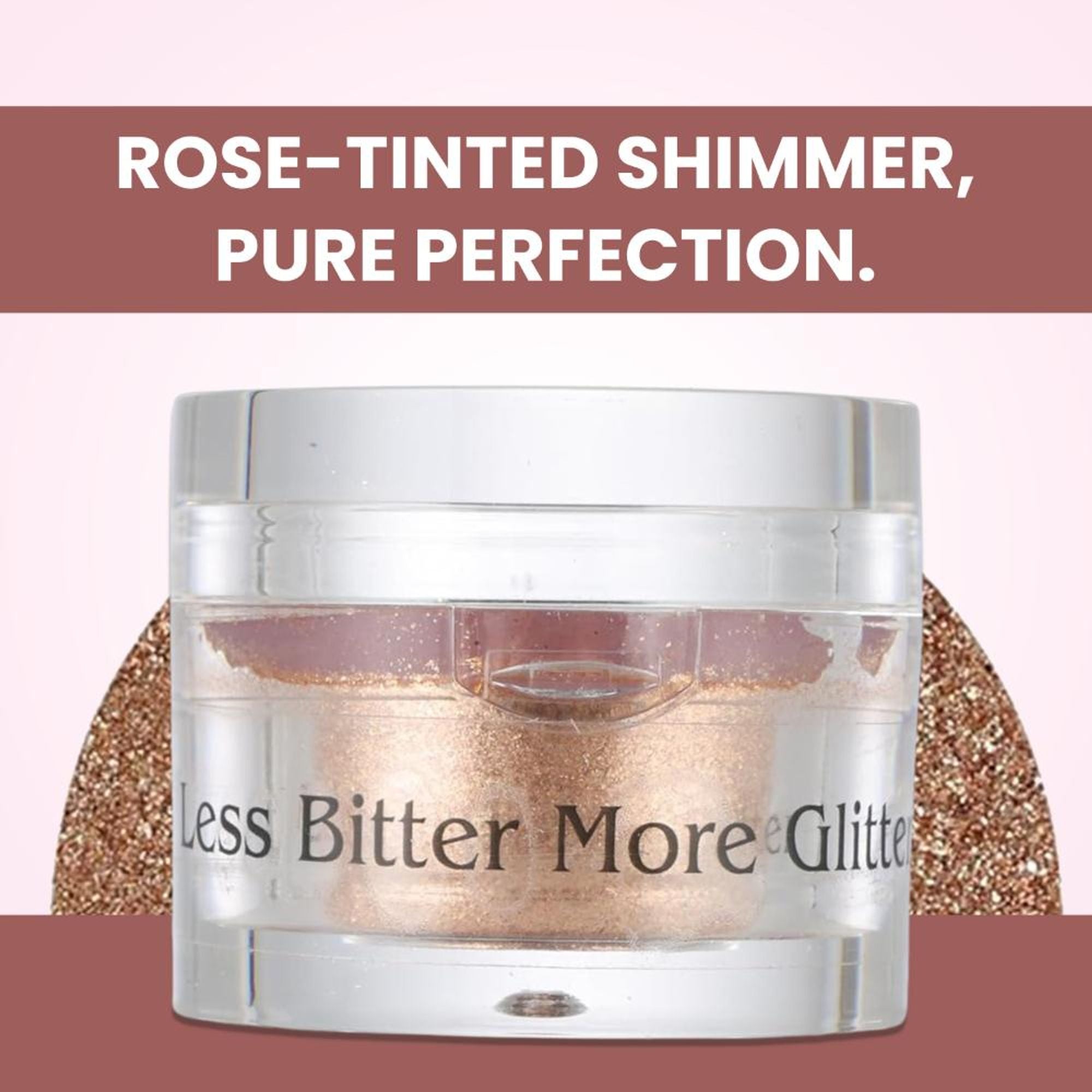 London Prime Makeup Glitter - Rose Gold | Grocsy
