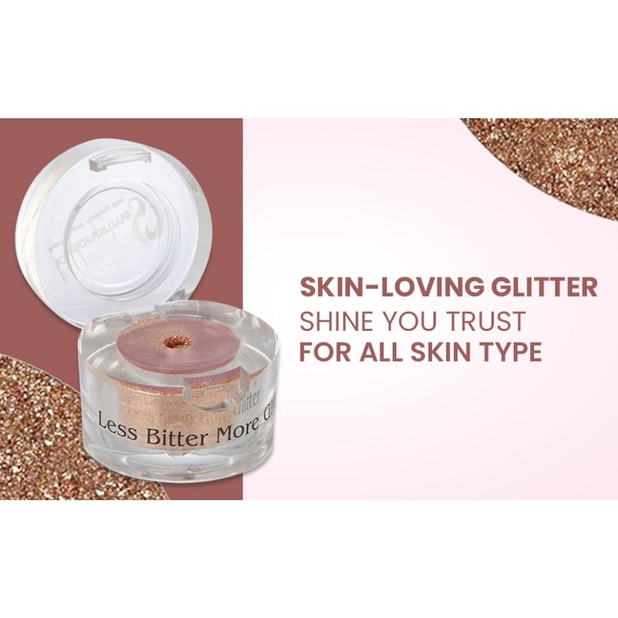 London Prime Makeup Glitter - Rose Gold | Grocsy