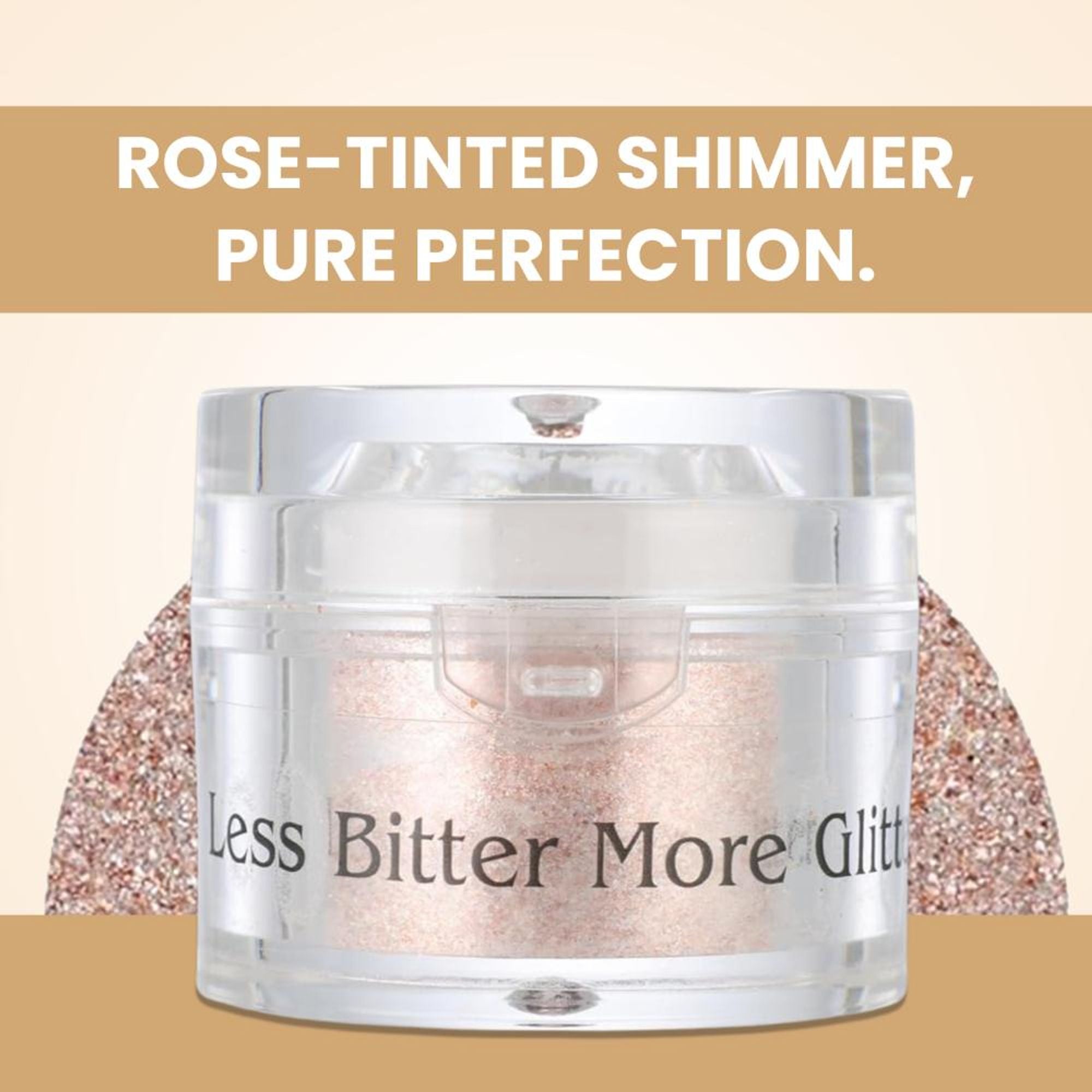London Prime Makeup Glitter - Peach Gold | Grocsy