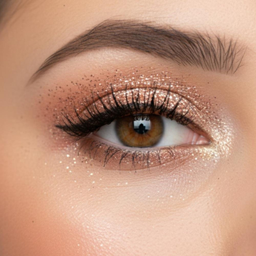 London Prime Makeup Glitter - Peach Gold | Grocsy