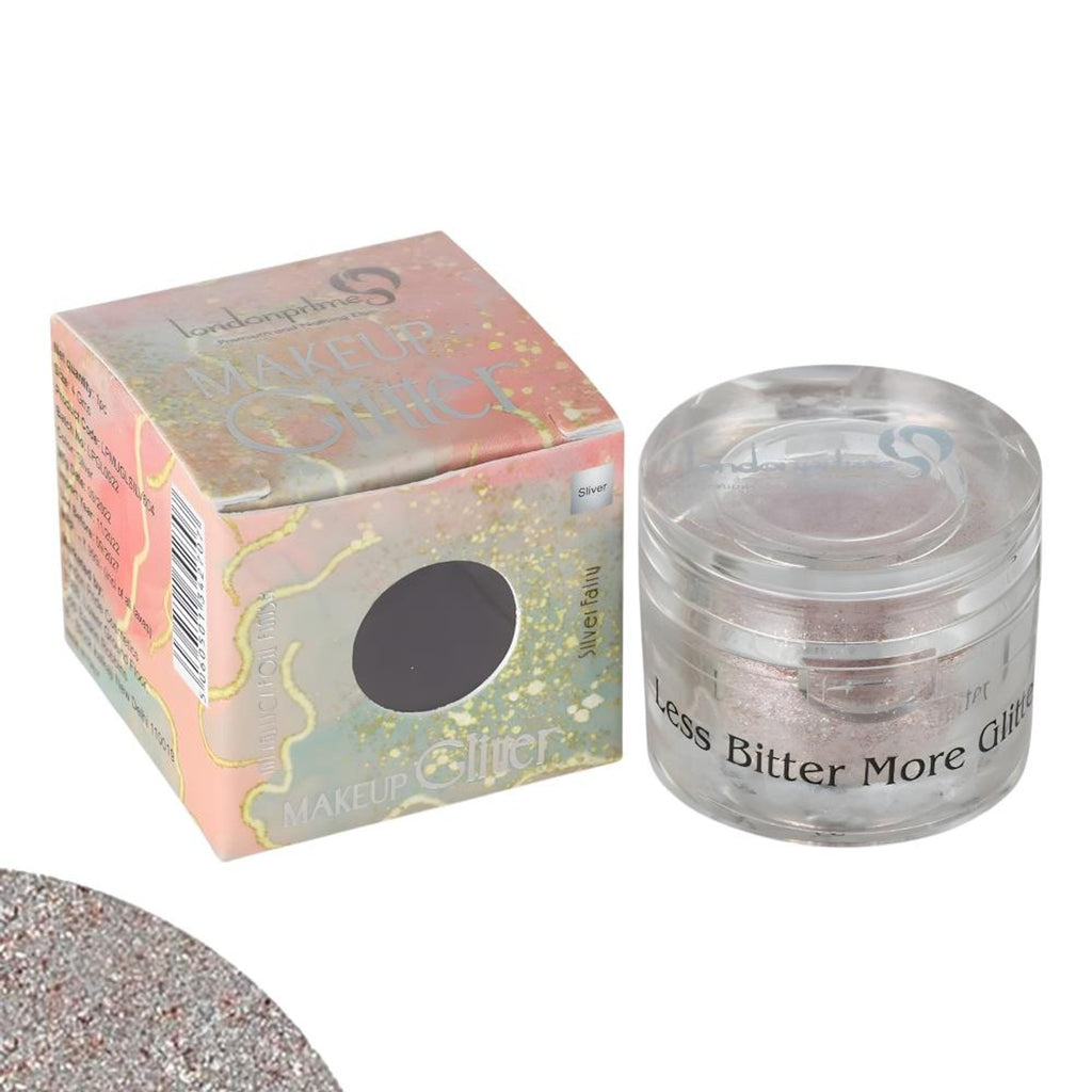 London Prime Makeup Glitter - Silver | Grocsy