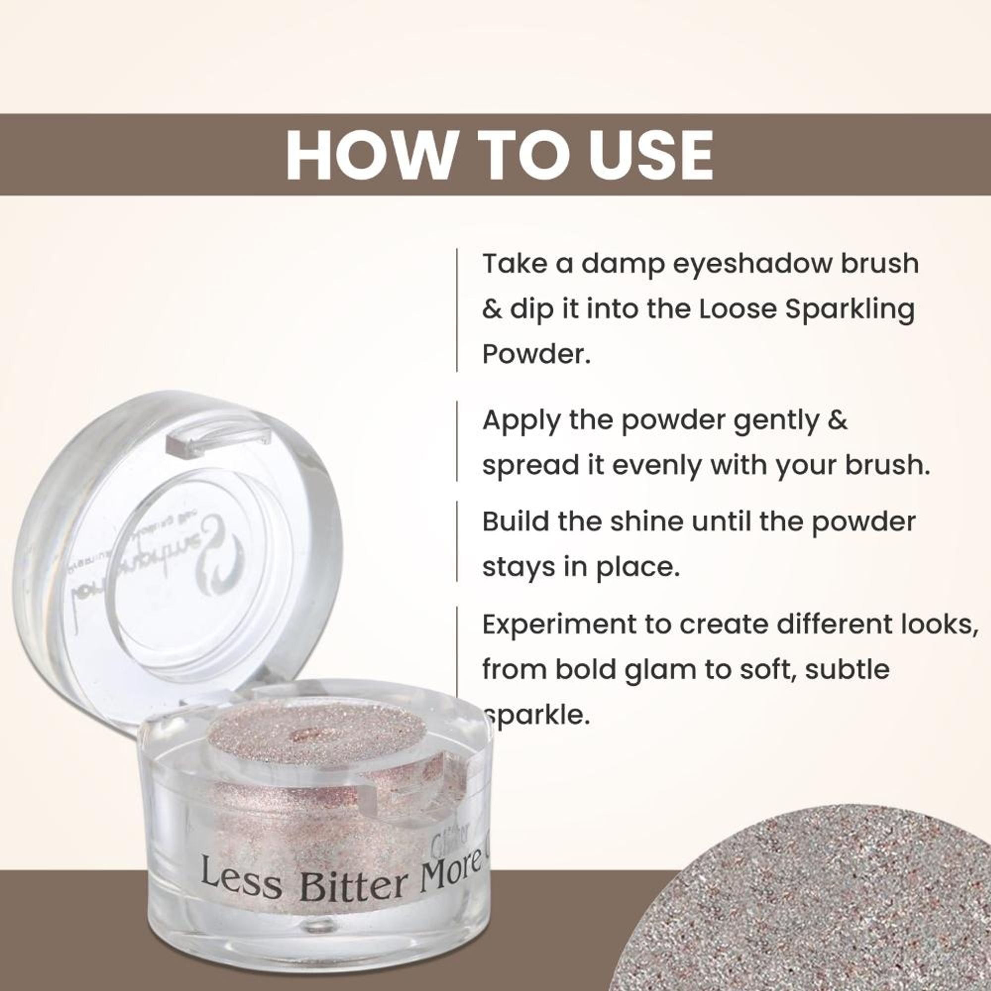 London Prime Makeup Glitter - Silver | Grocsy