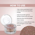 London Prime Makeup Glitter - Copper Peach | Grocsy