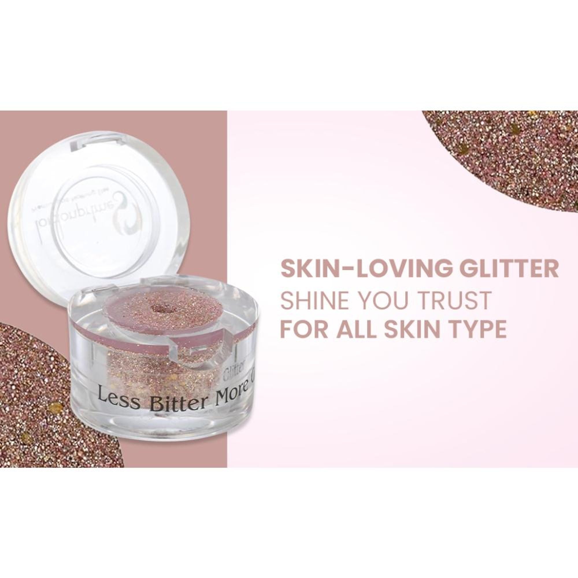 London Prime Makeup Glitter - Copper Peach | Grocsy