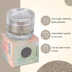 London Prime Makeup Glitter - White Gold | Grocsy