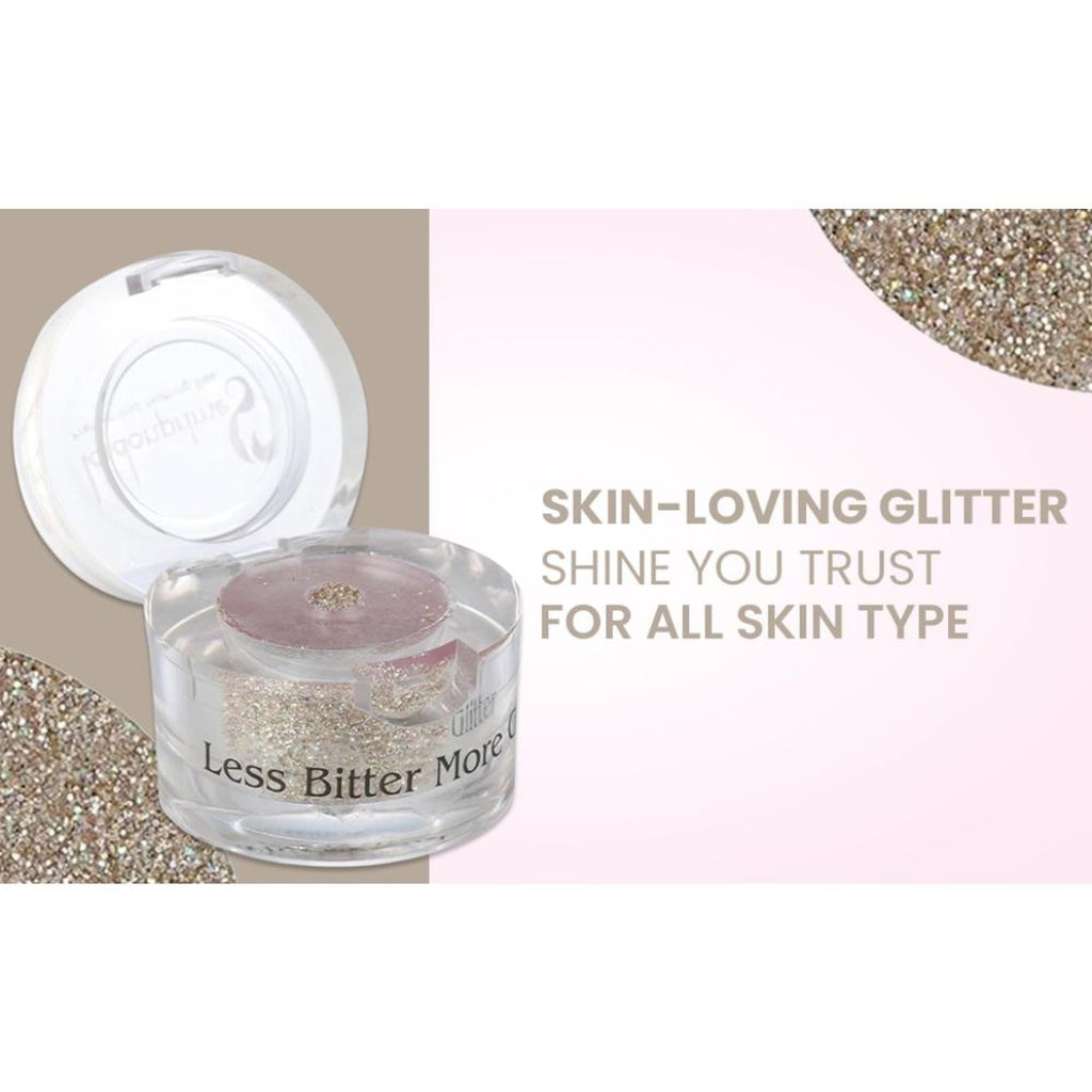 London Prime Makeup Glitter - White Gold | Grocsy