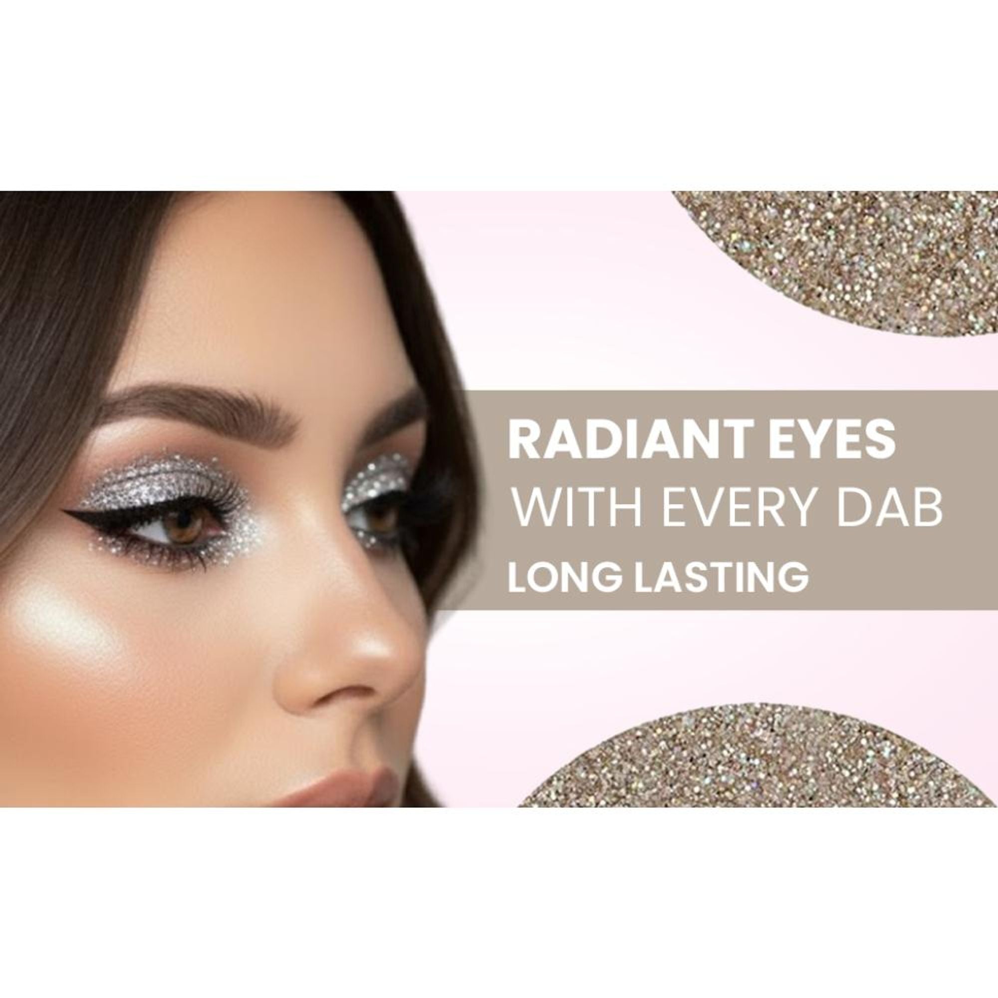 London Prime Makeup Glitter - White Gold | Grocsy