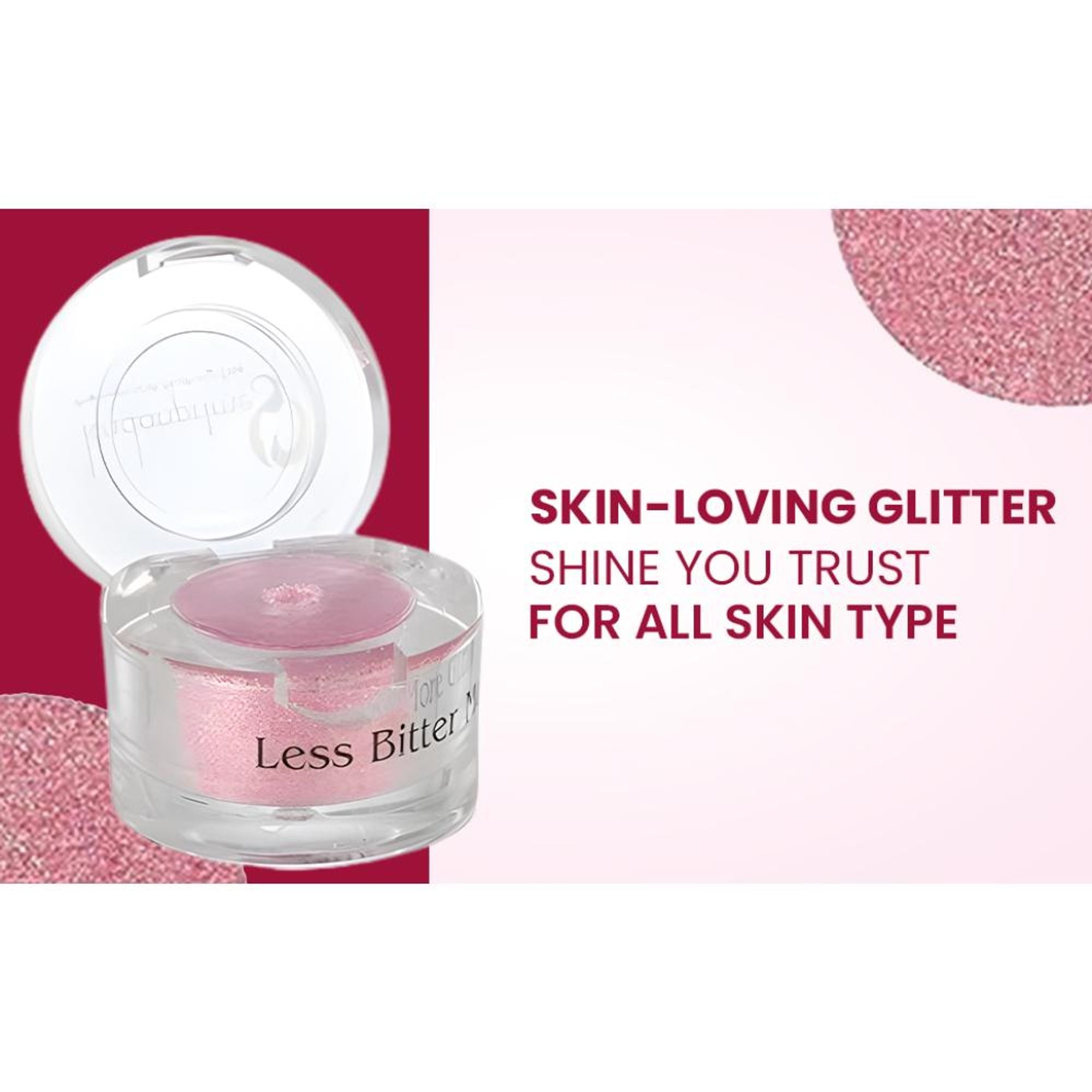 London Prime Makeup Glitter - Pink | Grocsy