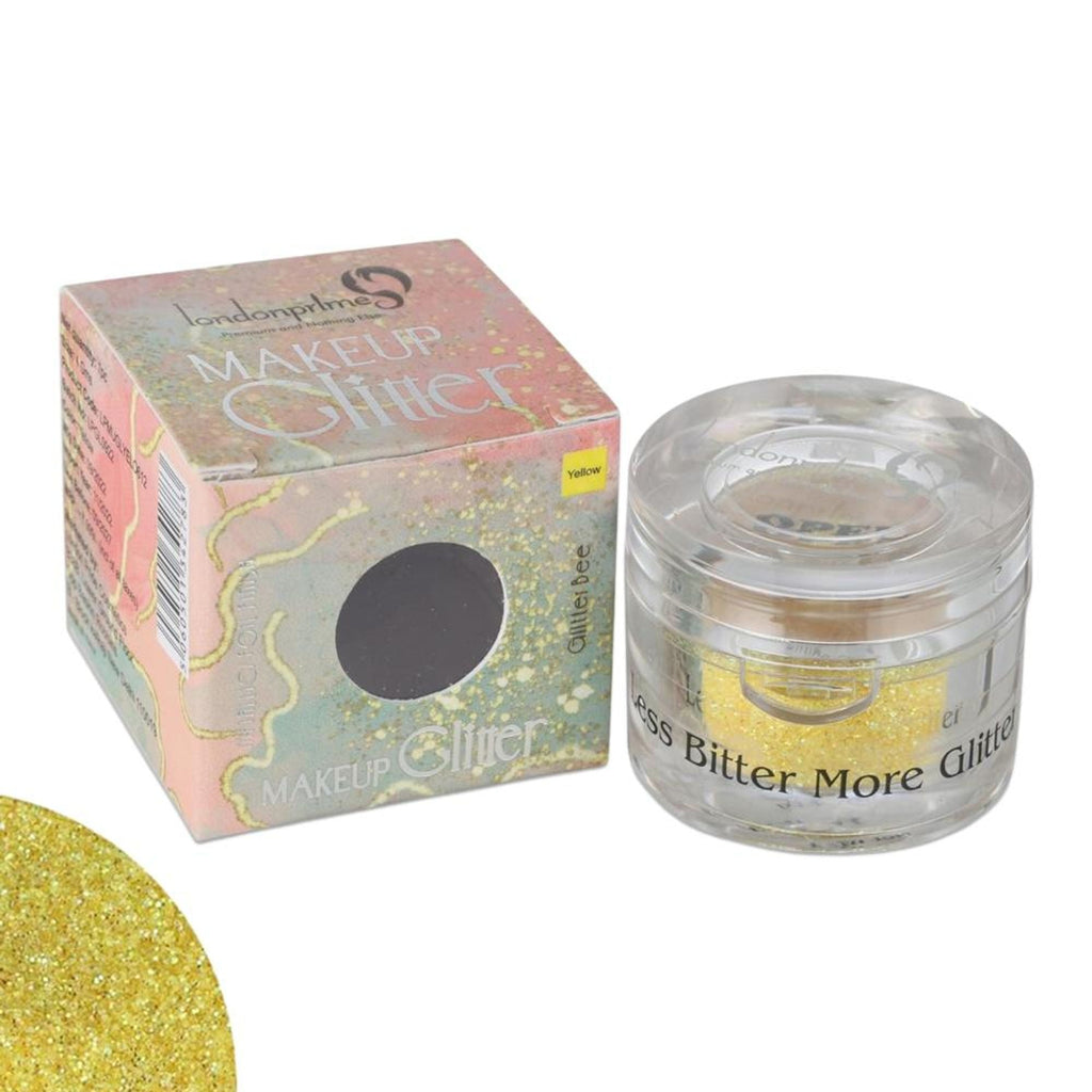 London Prime Makeup Glitter - Yellow | Grocsy