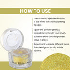 London Prime Makeup Glitter - Yellow | Grocsy