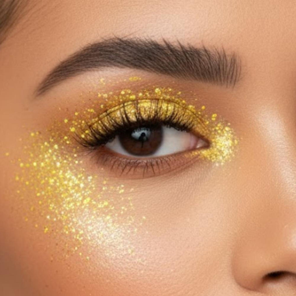 London Prime Makeup Glitter - Yellow | Grocsy