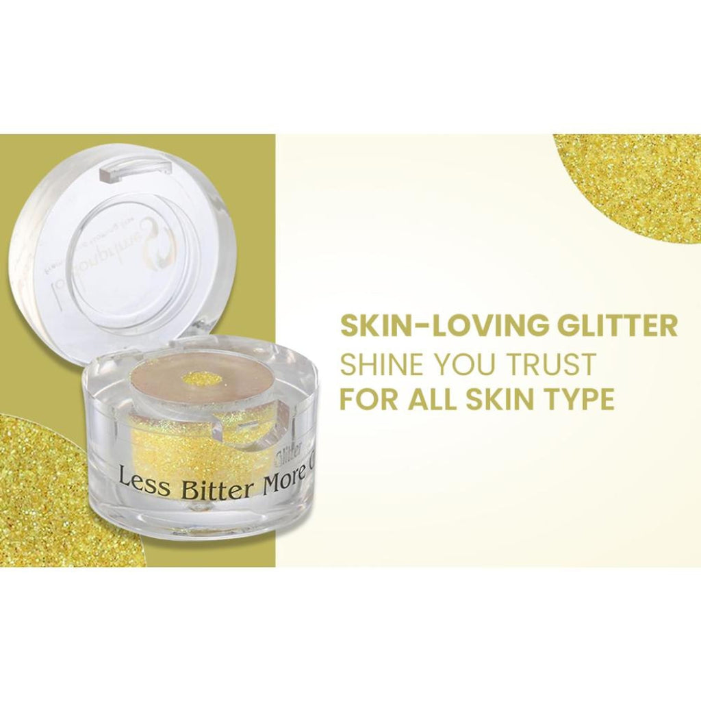 London Prime Makeup Glitter - Yellow | Grocsy