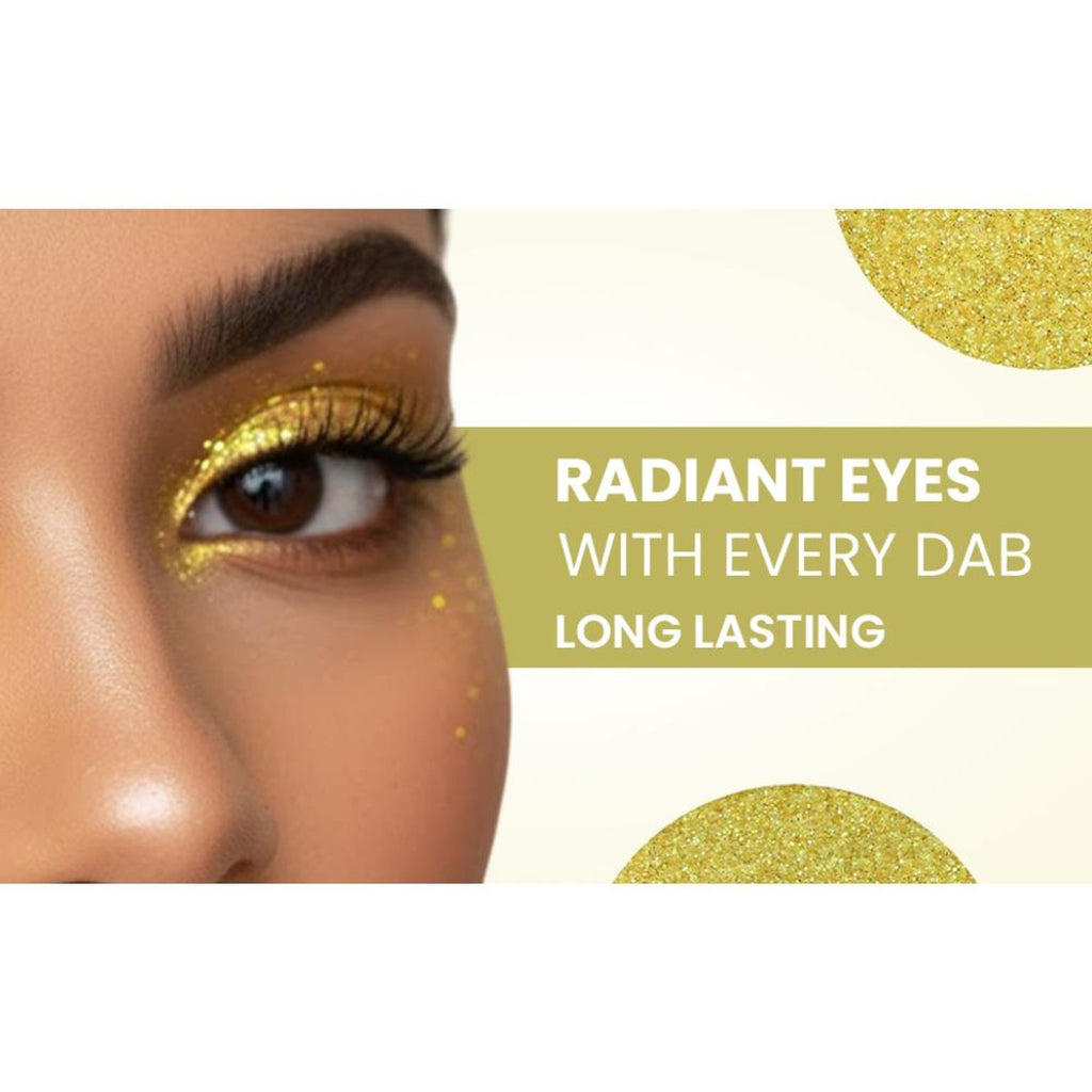 London Prime Makeup Glitter - Yellow | Grocsy