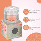 London Prime Makeup Glitter - Sunny Orange | Grocsy