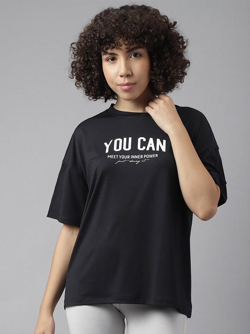 MKH Typography Printed Dri-FIT Sports T-shirt | Grocsy