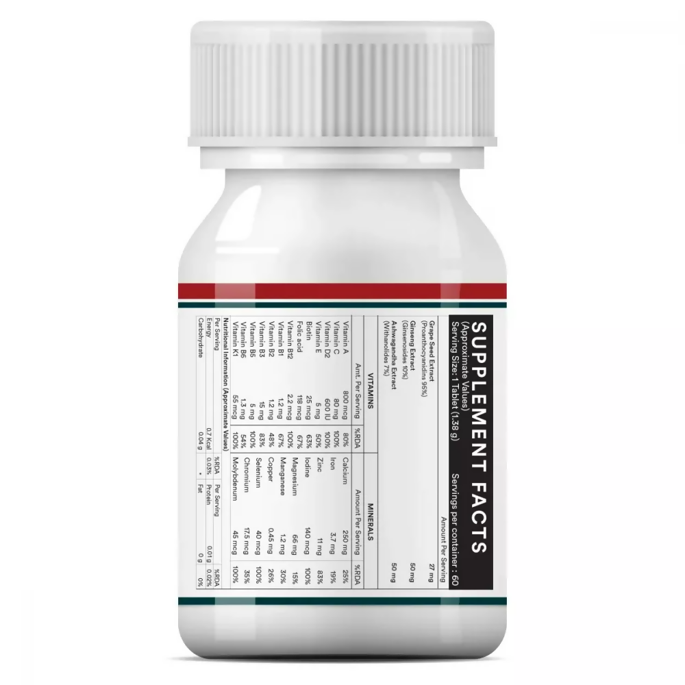 Inlife Multivitamin Tablets For Men - Limited Time Offer - Swadesiicart