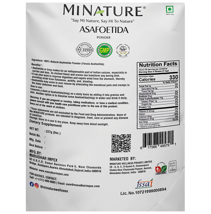 Minature Asafoetida Powder | Grocsy