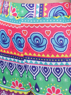 Aks Tribal Printed Shoulder Straps Kurta with Trousers | Grocsy