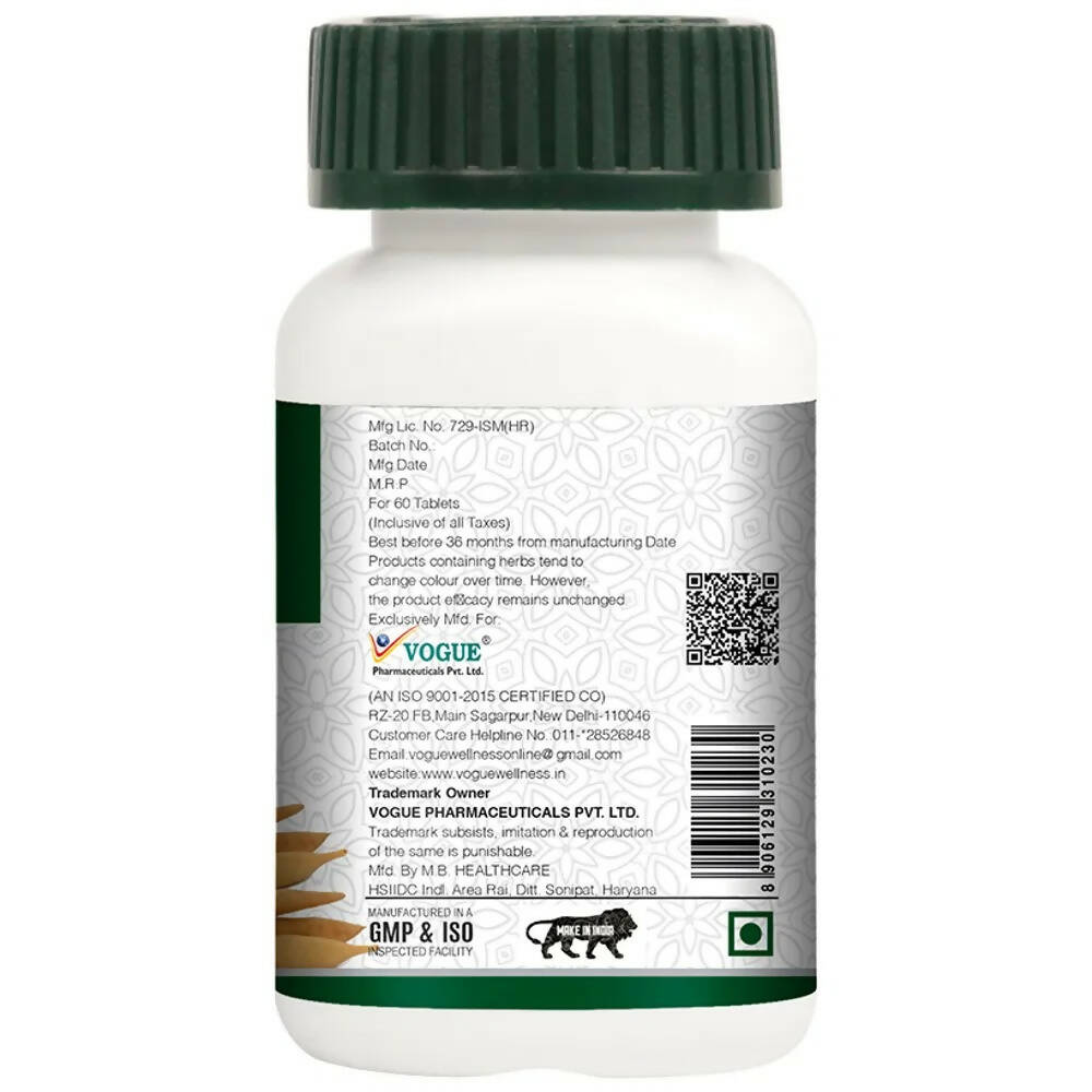 Vogue Wellness Shatavari Tablets | Grocsy