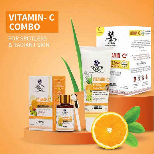 Ayouthveda Vitamin-C Facial Cleanser | Grocsy