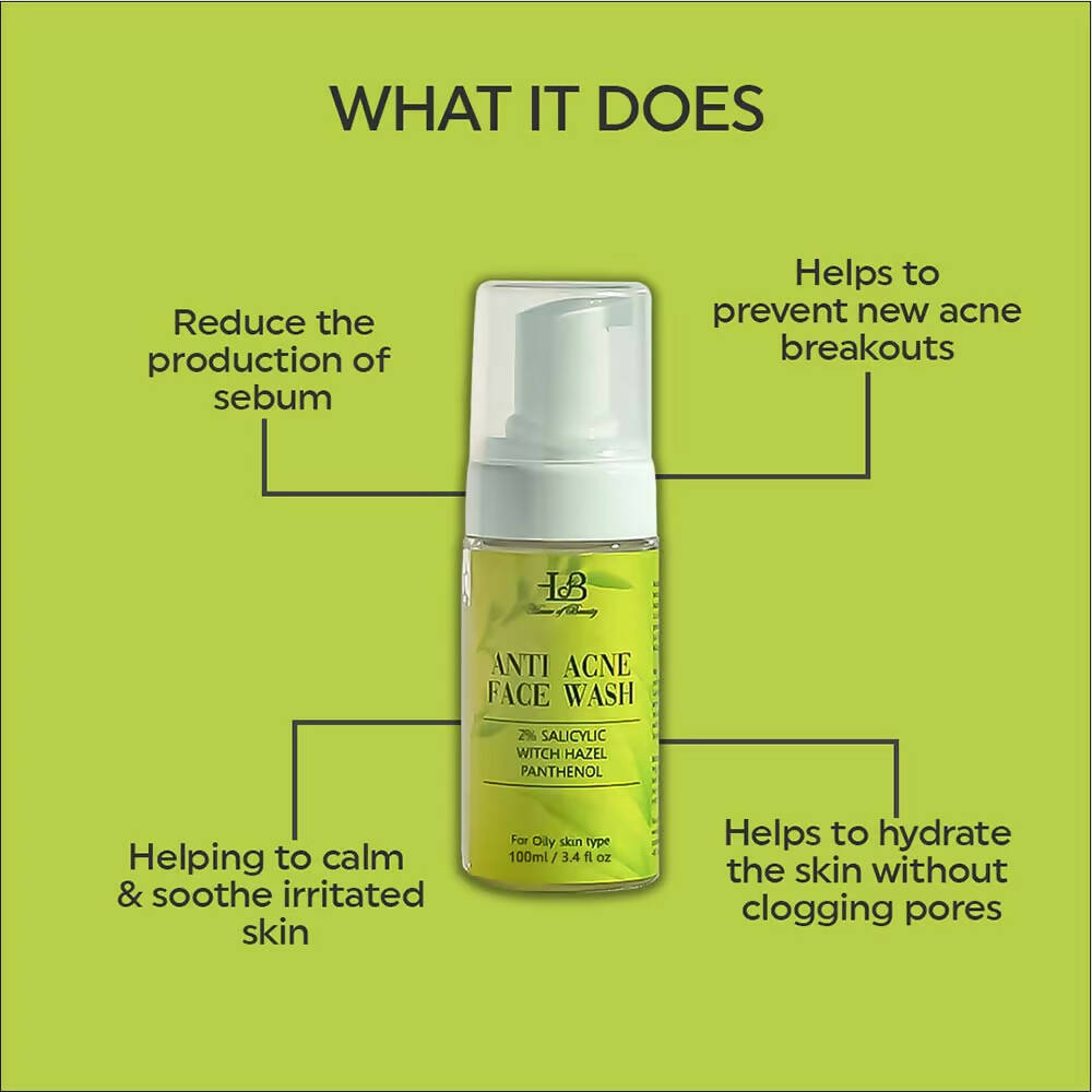 House of Beauty Anti Acne Foam Face Wash | Grocsy