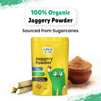 Little Joys 100% Organic Jaggery Powder, No preservatives, No additives, No chemicals | Grocsy