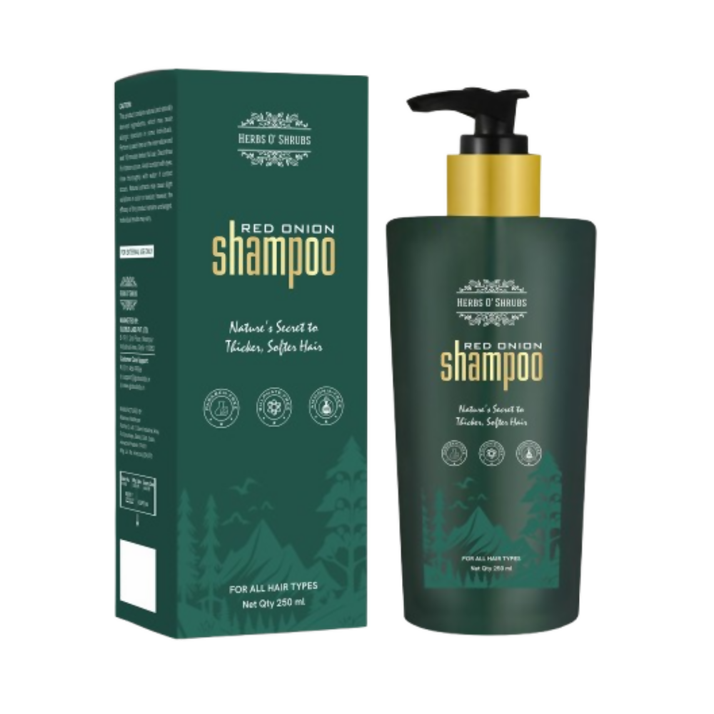 HerbsO’Shrubs Onion Strength & Shine Shampoo | Grocsy