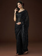 kasee Embellished Sequinned Sarees | Grocsy