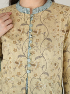 HERE&NOW Women Floral Printed Cotton Kurta | Grocsy