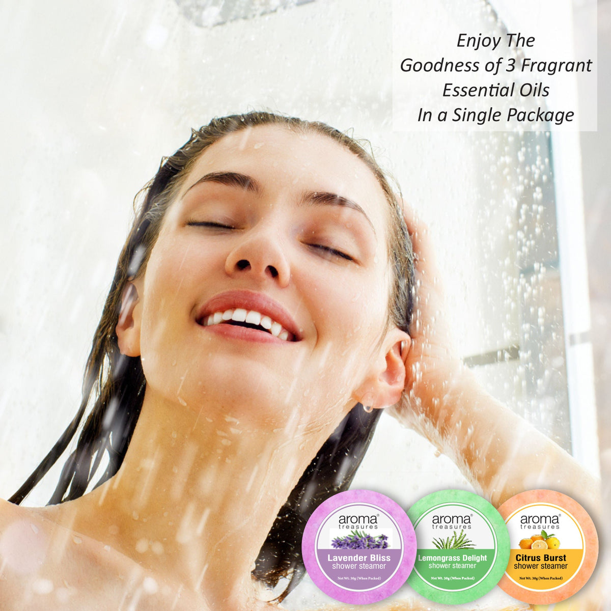 Aroma Treasures Shower Steamers | Grocsy