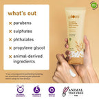 Plum 1% Oat Allantoin Deep Nourish Face Wash With Vitamin F & Vitamin B5 | Grocsy
