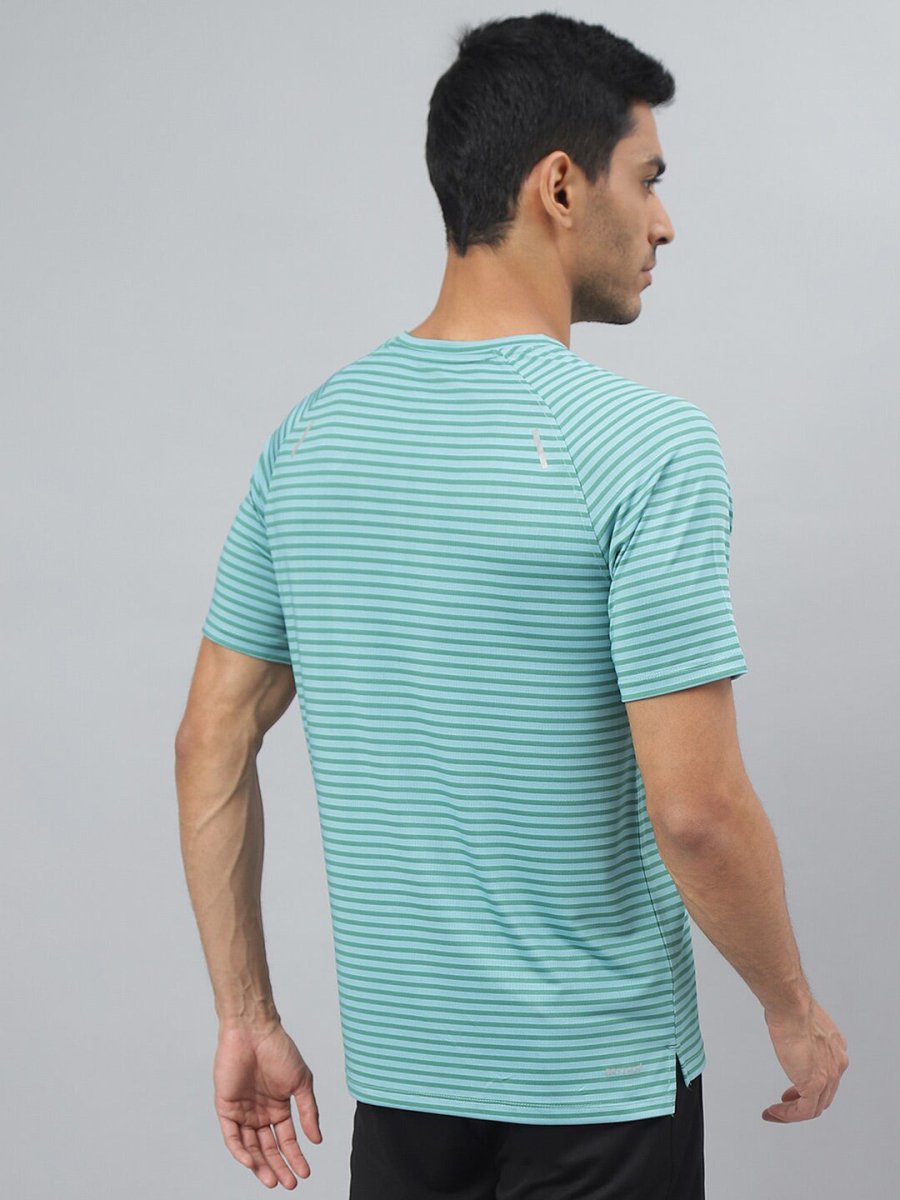 Alcis Drytech+ Anti-Static Slim-Fit Round Neck Running T-Shirt | Grocsy