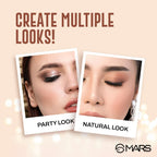 MARS Cosmetics Blooming Matte & Shimmer Eyeshadow Palette - 02 Dahlia | Grocsy