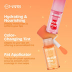 MARS Cosmetics Plumping Color Changing Lip Oil - Floral Dew | Grocsy