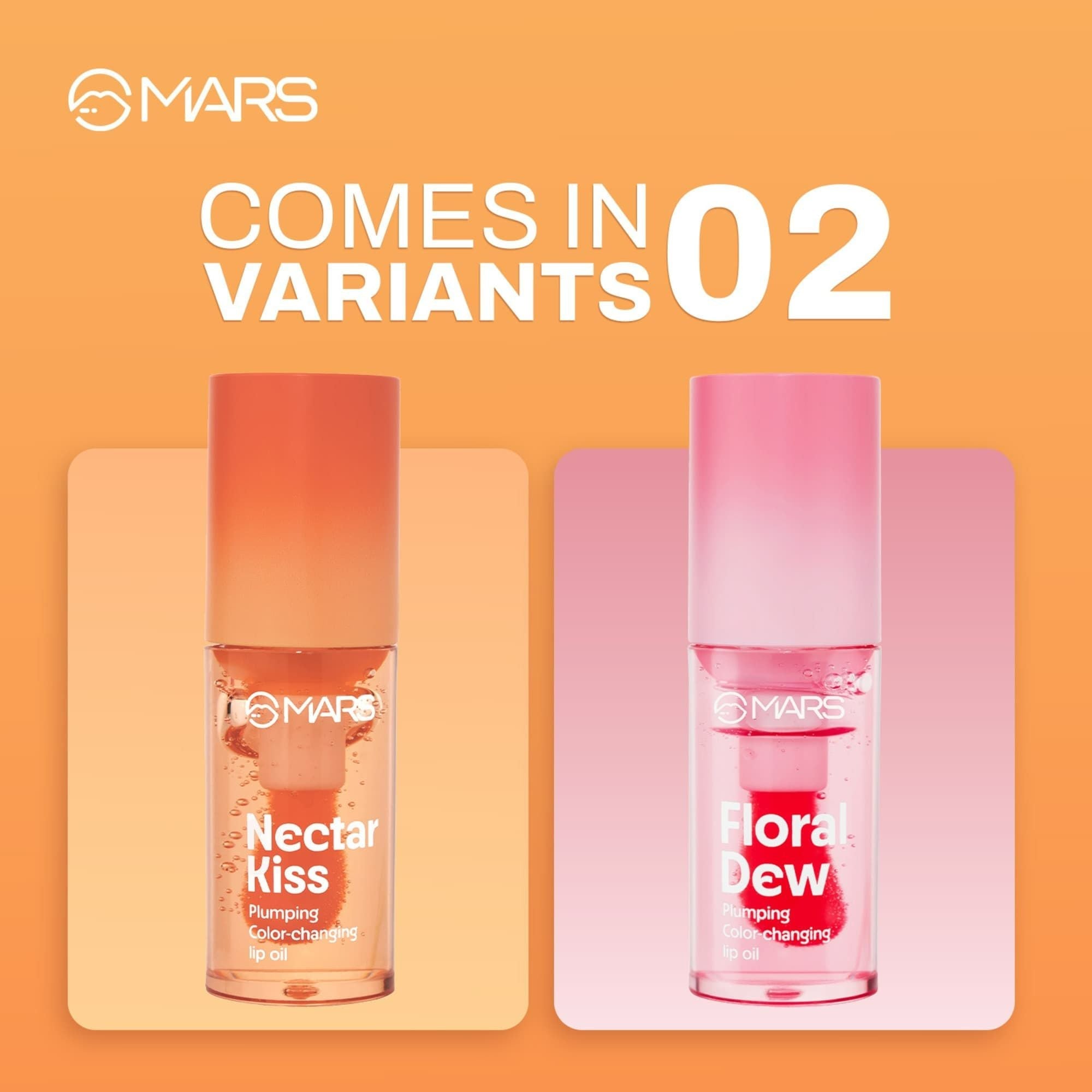 MARS Cosmetics Plumping Color Changing Lip Oil - Nectar Kiss | Grocsy