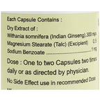 Indian Remedies Extract Of Ashwagandha Capsules | Grocsy