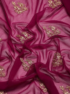kasee Embroidered Ethnic Saree | Grocsy
