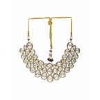 Maharani Layered Choker (Silver) - Ruby Raang | Grocsy