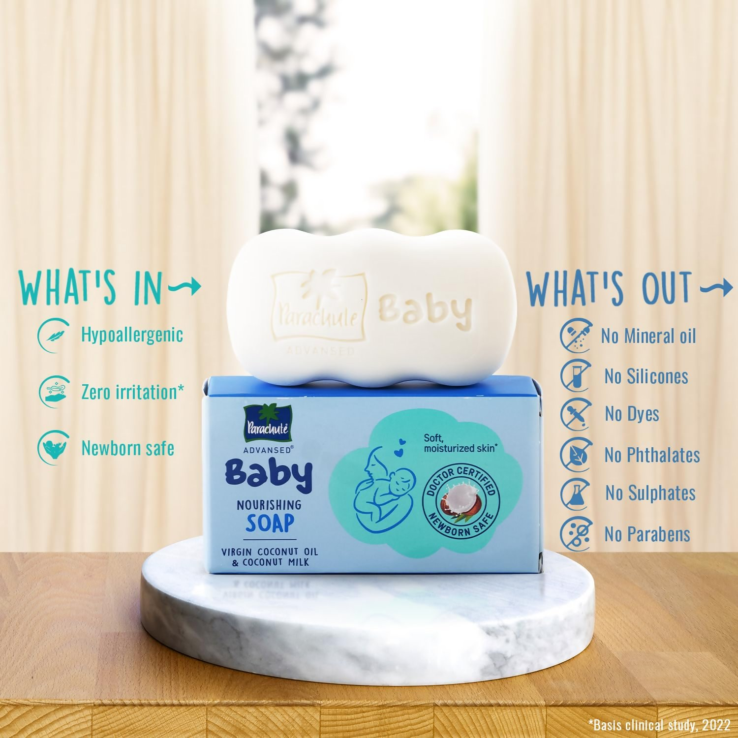 Parachute Advansed Baby Soap | Grocsy