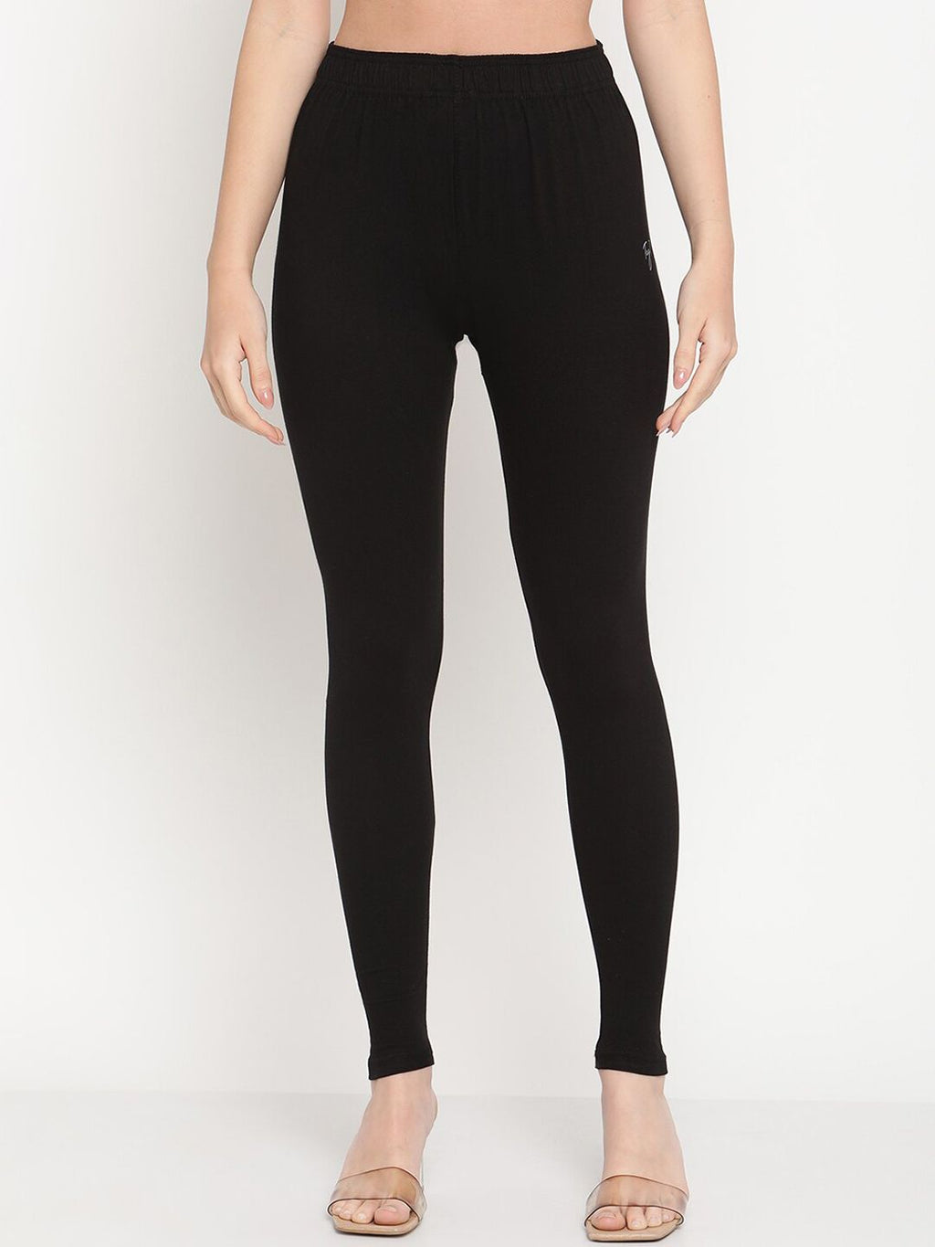 TAG 7 Pack of 2 Black Ankle Length Leggings | Grocsy