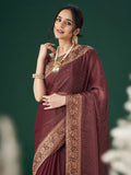 kasee Embellished Zari Saree | Grocsy