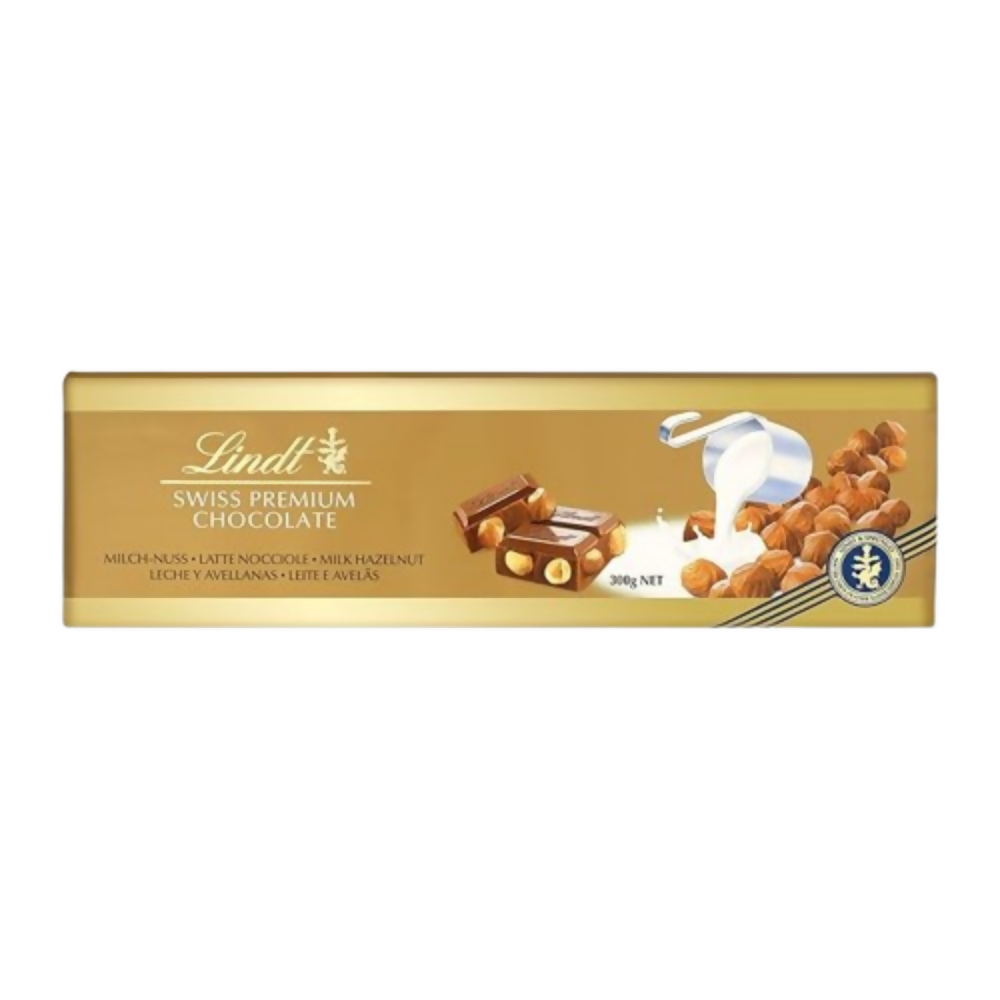 Lindt Gold Tab Chocolate with Hazelnut | Grocsy