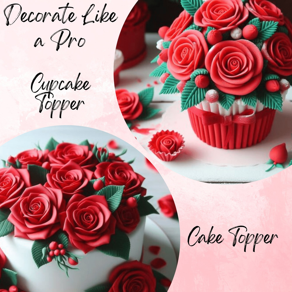 Confect Red | Edible Gum paste | Grocsy