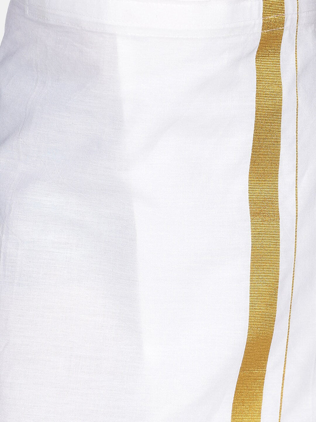 Sethukrishna Boys Orange & White Solid Shirt with Pure Cotton Dhoti Set | Grocsy