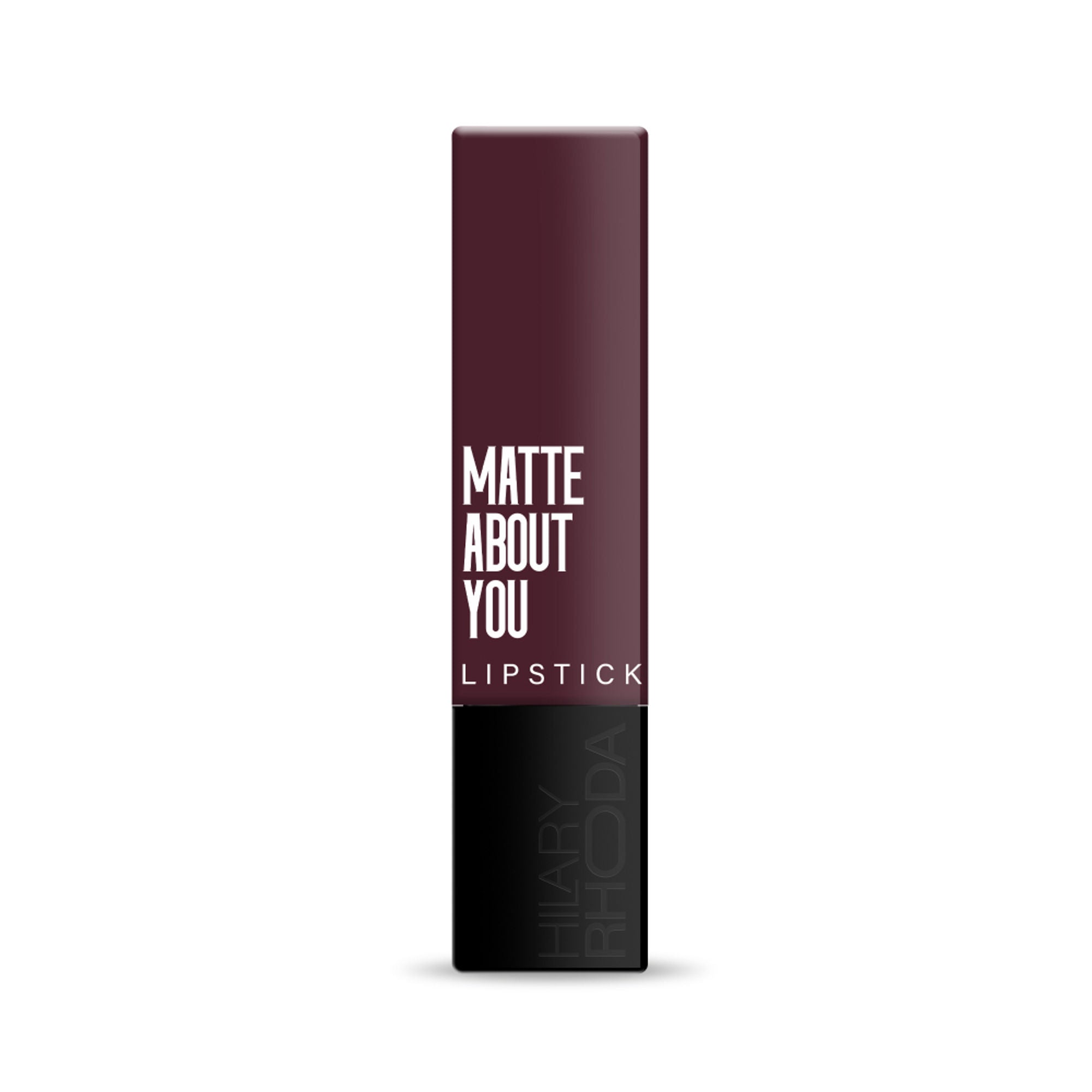 Hilary Rhoda Matte About You Lipstick - Burgundy Magic 10 | Grocsy
