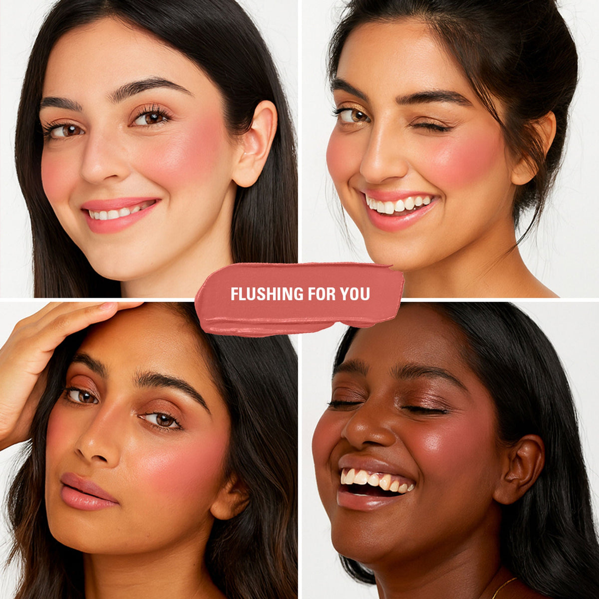 Makeup Revolution Superdewy Liquid Blusher - Ultra Pigmented-Dewy & Radiant Formula You Had Me At First Blush - Flushing For You | Grocsy