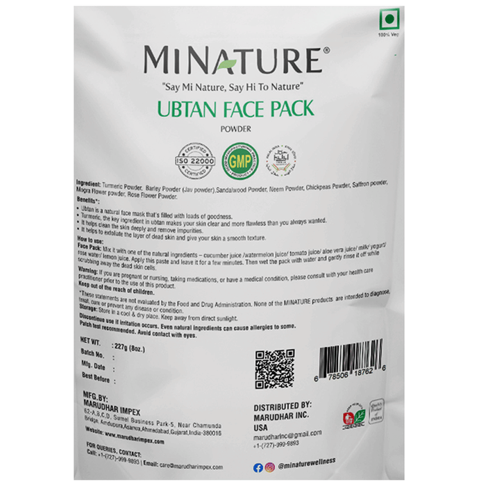 Minature Ubtan Face Pack Powder | Grocsy